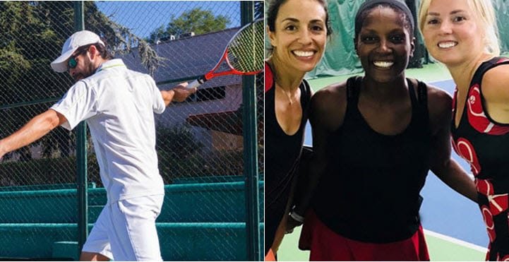 Finding tennis partners in Austin